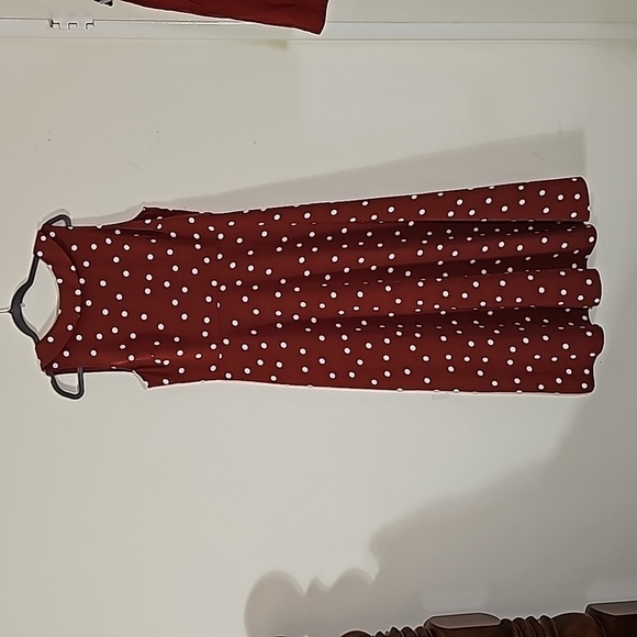 Boden Clarissa Polka-dot Swing Dress - Picture 1 of 10